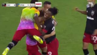 Gol de ‘9’: Yordy Reyna anotó el 2-1 del DC United contra Philadelphia Union por la MLS [VIDEO]