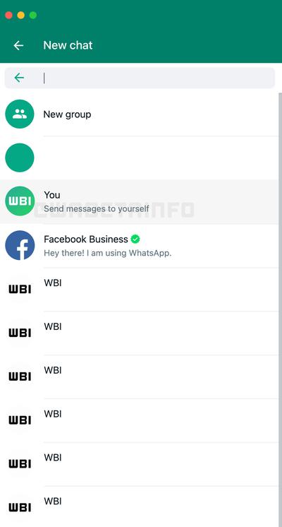 WhatsApp logra que conectes y chatees contigo mismo