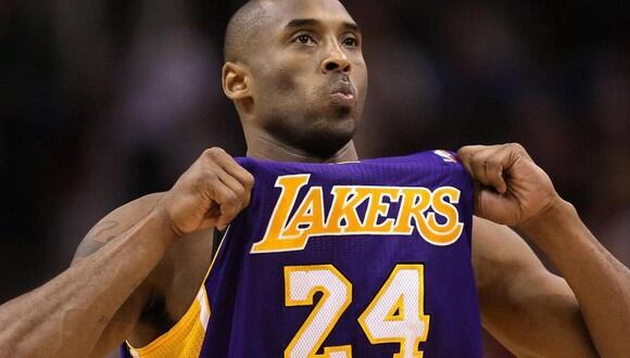 Kobe Bryant usó el 24 durante toda su estancia en Los Angeles Lakers. (Foto: Getty Images)