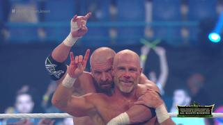 ¿Ganaron la 'guerra'? Triple H y Michaels vencieron a Undertaker y Kane en Crown Jewel [VIDEO]