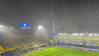 Debido a la intensa lluvia: Boca vs. Newell’s fue suspendido por mal tiempo