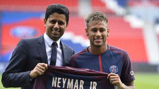 Reunión de Neymar con dueño de PSG publicada en una foto a través de Instagram
