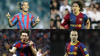 Barcelona debuta en la Champions League: cuál fue su mejor 11 en finales, ¿el de 2006 o 2011? [FOTOS]