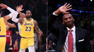 ¡Que pase el Rey! La jugada de LeBron James que generó los aplausos de Kobe Bryant | VIDEO