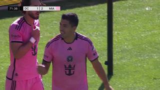Goles de Luis Suárez: doblete del ‘Pistolero’ para el 3-1 de Inter Miami vs. DC United 