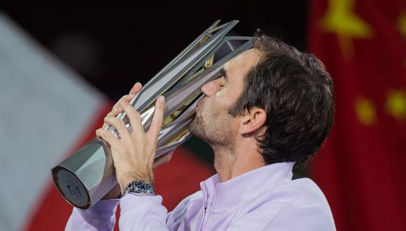 Roger Federer venció a Rafael Nadal por el Masters 1000 de Shanghái.