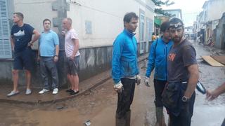 ¡Un grande! Rafael Nadal colaboró en labores de limpieza tras inundaciones en Mallorca [VIDEO]