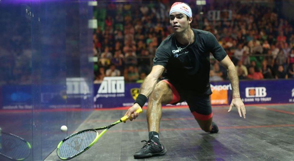 Squash: Diego Elías venció al galés Joel Makin y avanzó a los cuartos de final del Windy City Open en Estados Unidos. (PSA)