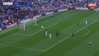 Por poquito: Bergwijn casi le marca un golazo al Barcelona tras pase del 'Chucky' Lozano [VIDEO]