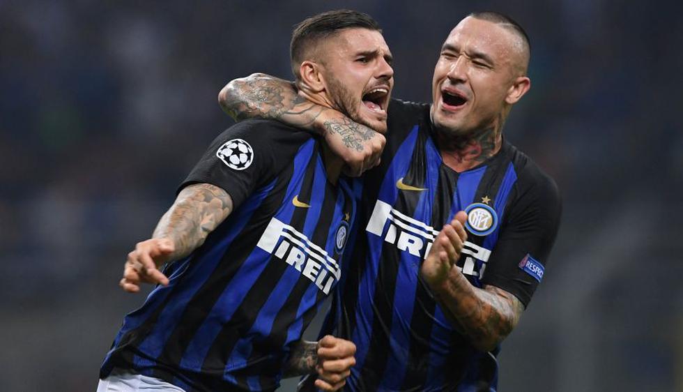 Inter de Milán sumó sus primeros tres partidos en la fase de grupos de la Champions League. (Fotos: Agencias)