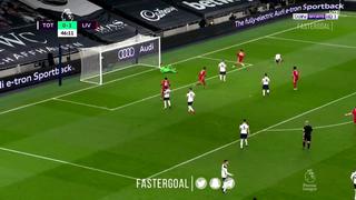 Lo sufre Mourinho: el gol de Alexander-Arnold para el 2-0 de Liverpool sobre Tottenham [VIDEO]