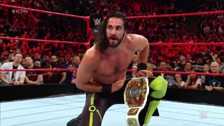 ¡Sigue reinando! Rollins derrotó a Owens y retuvo el título Intercontinental en el RAW de Londres [VIDEO]