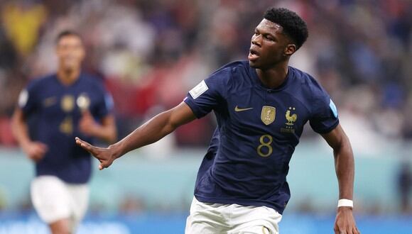 Aurélien Tchouaméni está disputando su primer Mundial con Francia. (Foto: Getty Images)