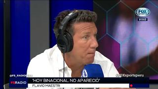 Flavio Maestri sobre empate en Juliaca: “Hoy Binacional no apareció ante Alianza Lima" [VIDEO]