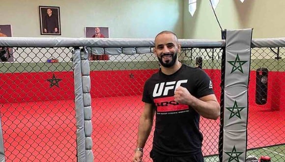 Ottman Azaitar fue expulsado de la cartelera del UFC 257. (Foto: Instagram)