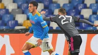 Con ‘Chucky’ Lozano lesionado: Napoli venció 3-2 al Leicester por la Europa League