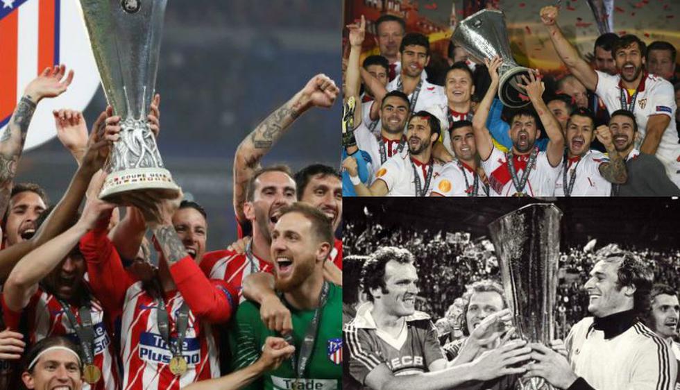 Estos son los clubes más ganadores en la historia de la Europa League. (Difusión y Reuters)