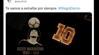 Diego eterno: clubes e instituciones rinden homenaje a Maradona a un año de su muerte