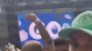 Pese a estar en el estadio: aficionados de Palmeiras vieron a su equipo por pantalla gigante [VIDEO]