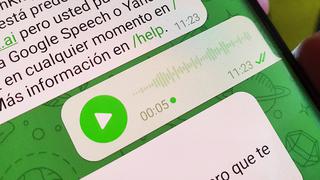 Así puedes convertir un mensaje de voz en texto en Telegram