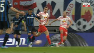 Derechazo inatajable: gol de Luis Muriel para el 1-0 de Atalanta vs. Leipzig por Europa League