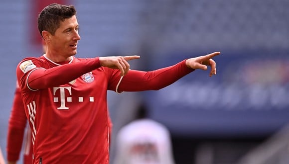 Robert Lewandowski tiene contrato con el Bayern Munich hasta el 2023. (Foto: Agencias)