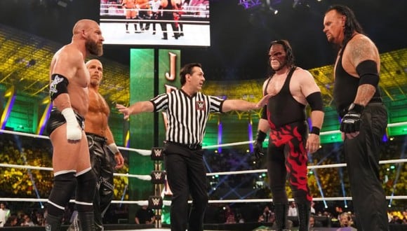 La pelea se realizó en el Estadio de la Universidad Rey Saúd en Riad, Arabia Saudita. (Foto: WWE)