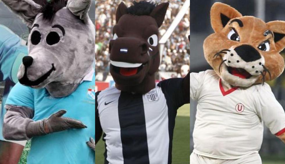 Estos singulares personajes acompañan y aliento a su club en cada partido (Fotos: Internet)