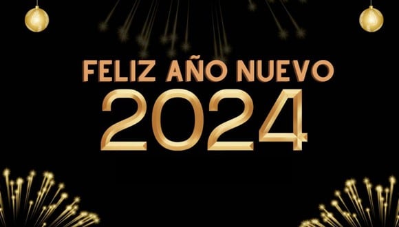 Envía las mejores frases e imágenes a tus seres queridos por Año Nuevo 2024. (Foto: Difusión)