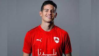 Desde el arranque: James Rodríguez debutará como titular en el Al-Rayyan por la Qatar Stars League