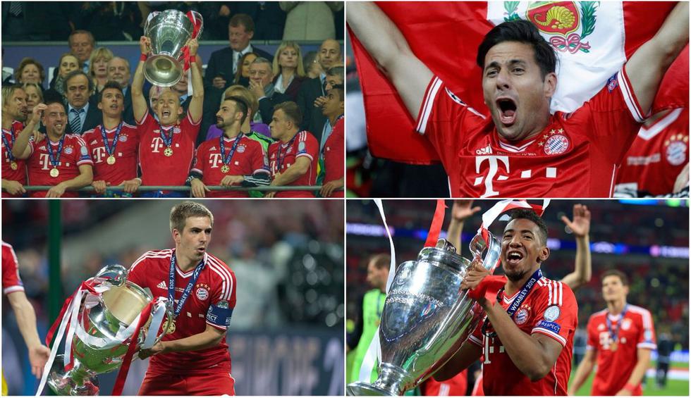 Los cracks que ganaron para el Bayern Munich la última Champions League. (Getty)
