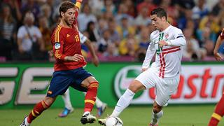 Amigos y rivales: Ramos alertó de peligrosidad de Cristiano previo al España-Portugal