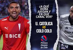 U. Católica vs. Colo Colo: a qué hora juegan y en qué canales de TV ver