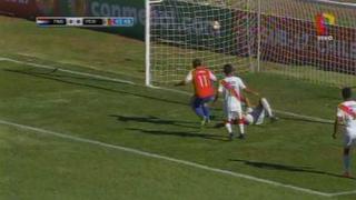 Selección Peruana Sub 17: la desafortunada jugada que acabó en el segundo gol de Paraguay