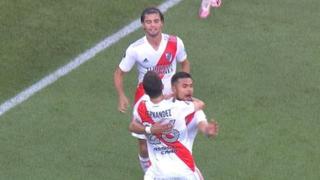 ¡Sobre la hora! Paulo Díaz marcó el 1-1 tras cabezazo en el área en el River vs Paranaense por Copa Libertadores [VIDEO]