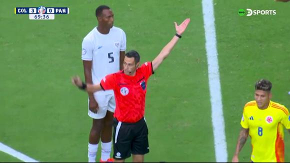 Gol de Richard Ríos en Colombia vs. Panamá. (Video: DSPORTS)