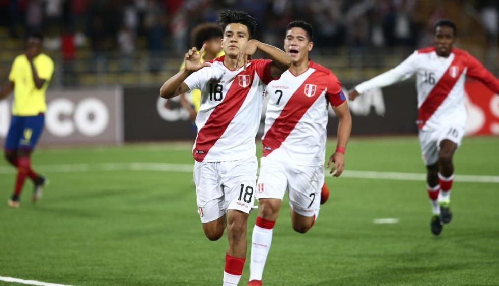 Perú vs. Ecuador por el Sudamericano Sub 17. (Foto: Fernando Sangama /GEC)