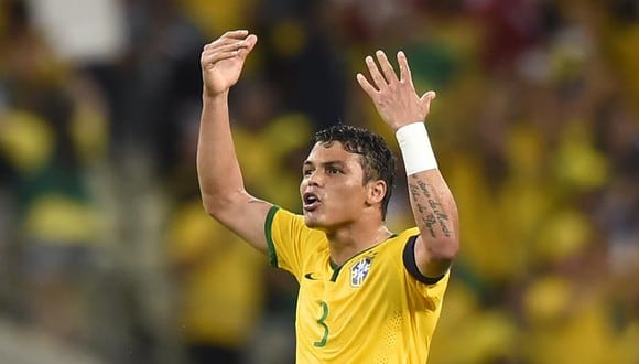 Thiago Silva vuelve a la capitanía de Brasil, para el duelo ante Perú. (Foto: Agencias)