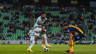 Se pone adelante: gol de Ayrton Preciado para el 1-0 de Santos vs. San Luis en Repechaje de Liga MX [VIDEO]