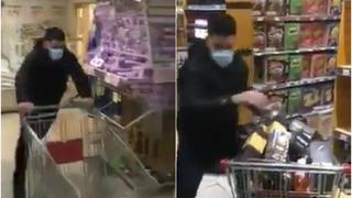 Por más de un millón: gana el ‘minuto feliz’ en supermercado y te sorprenderá con qué lo llenó