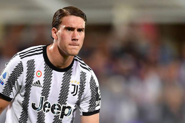 Dusan Vlahovic juegan en Juventus de la Serie A. (Getty Images)