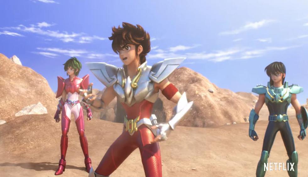 A diez días de su estreno, Netflix liberó el segundo tráiler de la serie de "Los Caballeros del Zodiaco". (Foto: Captura de video)