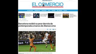 La reacción de la prensa internacional tras el primer triunfo de Miguel Ángel Russo con Alianza Lima [FOTOS]