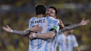 A sus pies: Julián Álvarez se rinde ante Messi y asegura que el fútbol le debe un Mundial