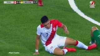 Yuriel Celi estuvo a punto de anotar el primer gol para la blanquirroja [VIDEO]