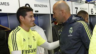Real Madrid: ¿Qué dijo Zinedine Zidane sobre el tema James Rodríguez?