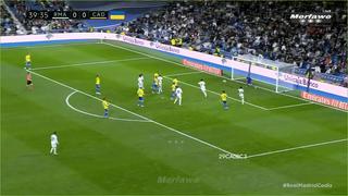 Cabezazo sin complicaciones: gol de Militao para el 1-0 de Real Madrid vs. Cádiz [VIDEO]