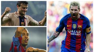 Lionel Messi y los goleadores de Barcelona en la historia de Champions