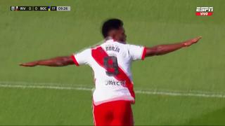Gol de Borja: 1-0 de River vs. Boca [VIDEO]