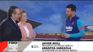 También gana fuera de las canchas: el peculiar premio que recibió Lionel Messi 